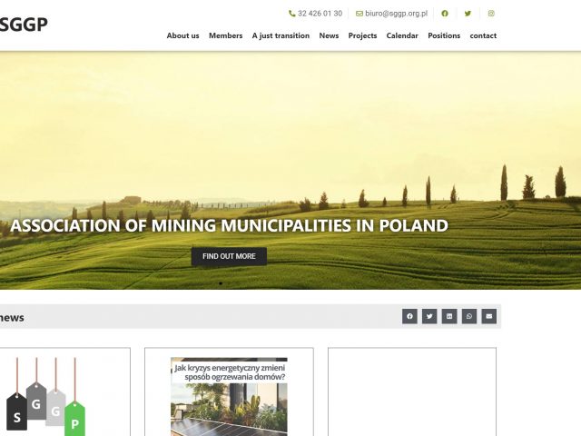 Partnership with the Association of Mining Communes in Poland