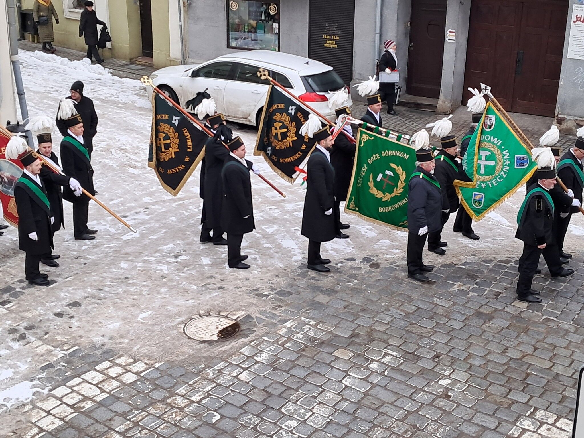 Mining parade in Tarnowskie Góry, Poland