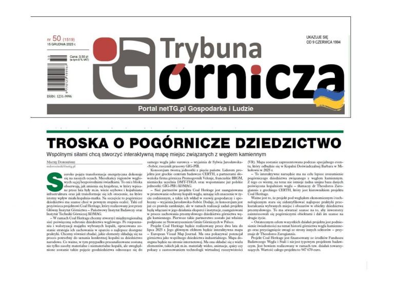 CoalHeritage Project on Polish media!