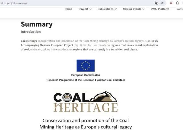 Are you familiar with the main Objectives of CoalHeritage Project??