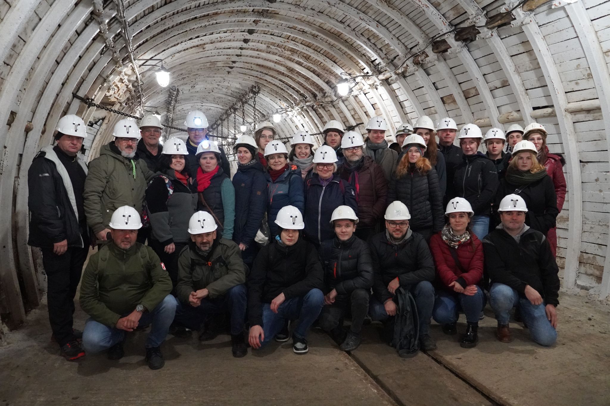 Historic Mine Guido Guides visit Barbara Experimental Mine