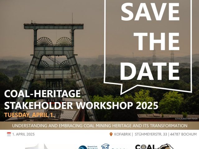 📢 Save the Date! CoalHeritage Stakeholder Workshop 🏗️🌍