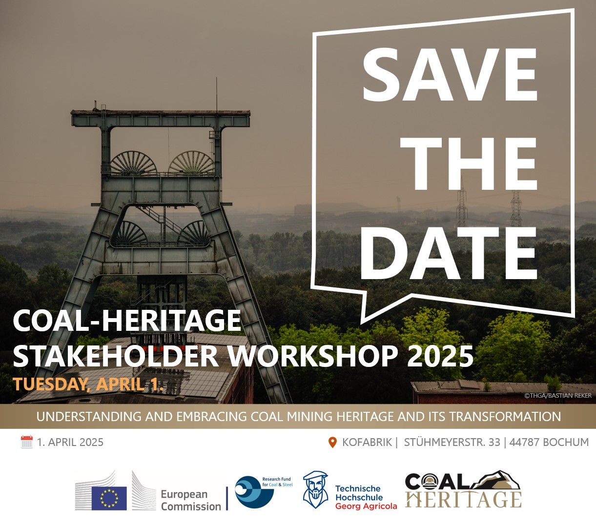 📢 Save the Date! CoalHeritage Stakeholder Workshop 🏗️🌍