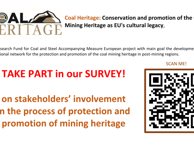 Survey on stakeholders’ involvement in the process of protection and promotion of mining heritage
